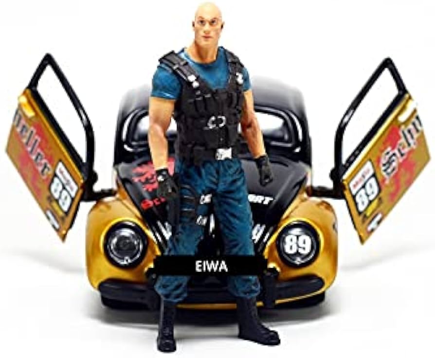 ホットトイズ 　ワイルドスピード　ルーク・ホブス DAH-038 フィギュア ダイナミック・アクション・ヒーローズ #038『ワイルド